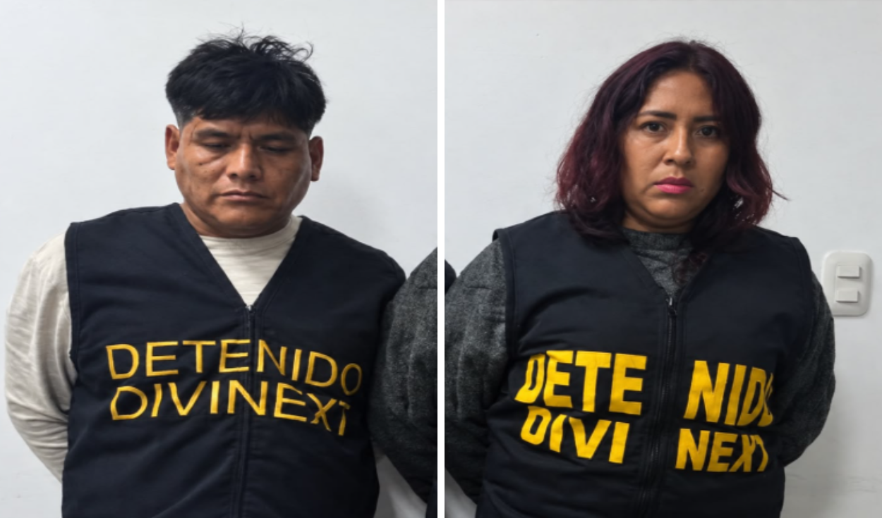 Caen Los Andy de Huaycán: PNP capturó a dos presuntos miembros tras cobrar S/20.000 por extorsión a grifo en Ate