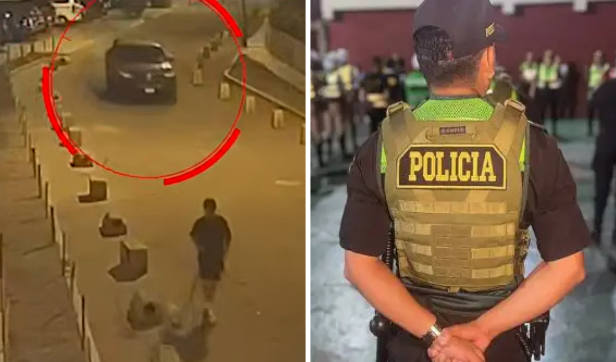 Policía atropelló a joven que terminó en UCI: conducía ebrio vehículo oficial y fue detenido, según PNP