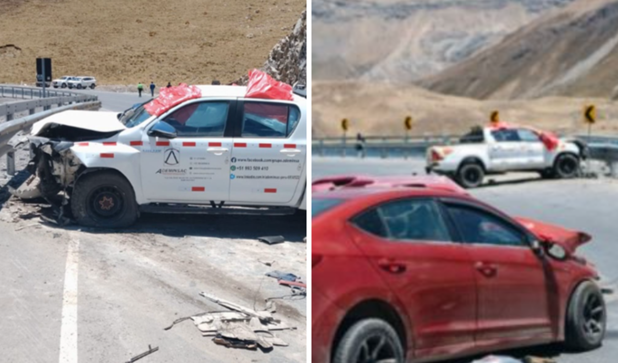Tragedia en Pasco: tres muertos deja choque entre camioneta y auto en carretera hacia Canta