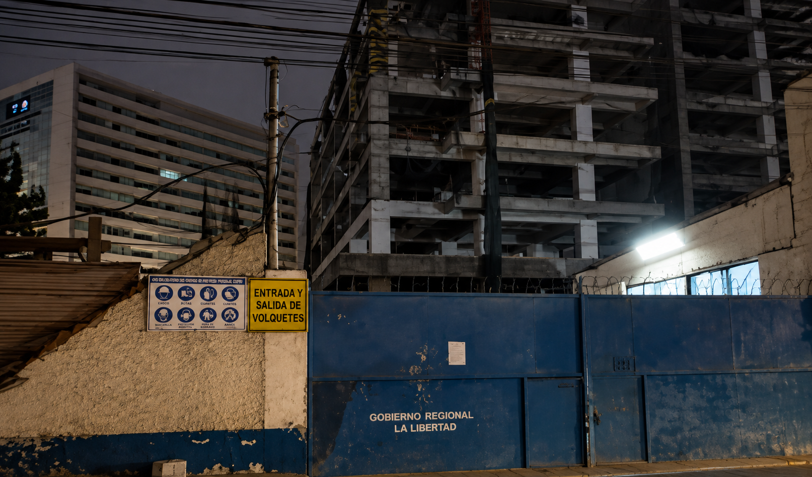 Extorsión en Trujillo: delincuentes amenazan con artefacto explosivo la construcción de la nueva sede del Gore La Libertad