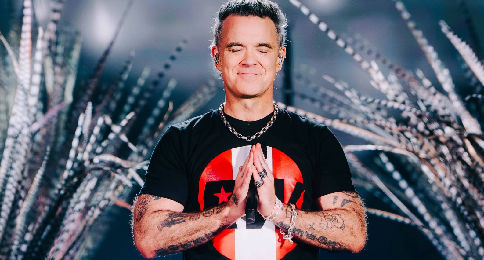 El accidentado paso de Robbie Williams por Lima
