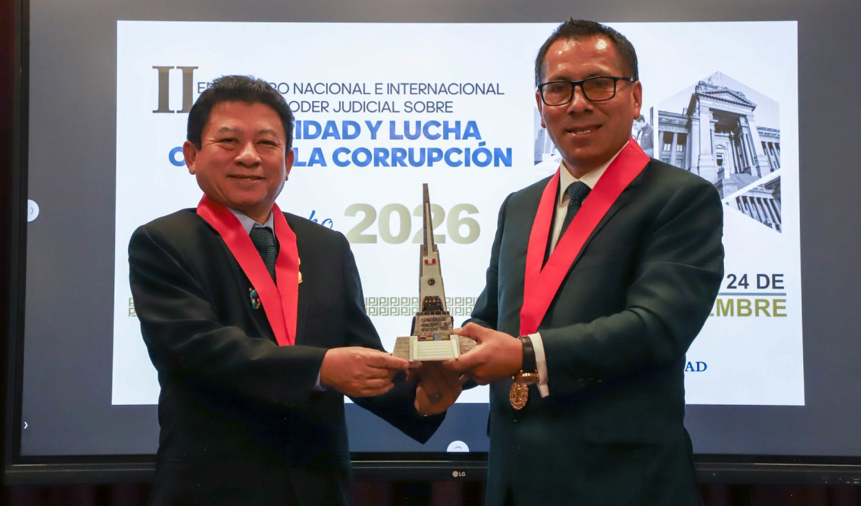 Sullana: Oficial de Integridad participa en encuentro del Poder Judicial sobre lucha contra la corrupción