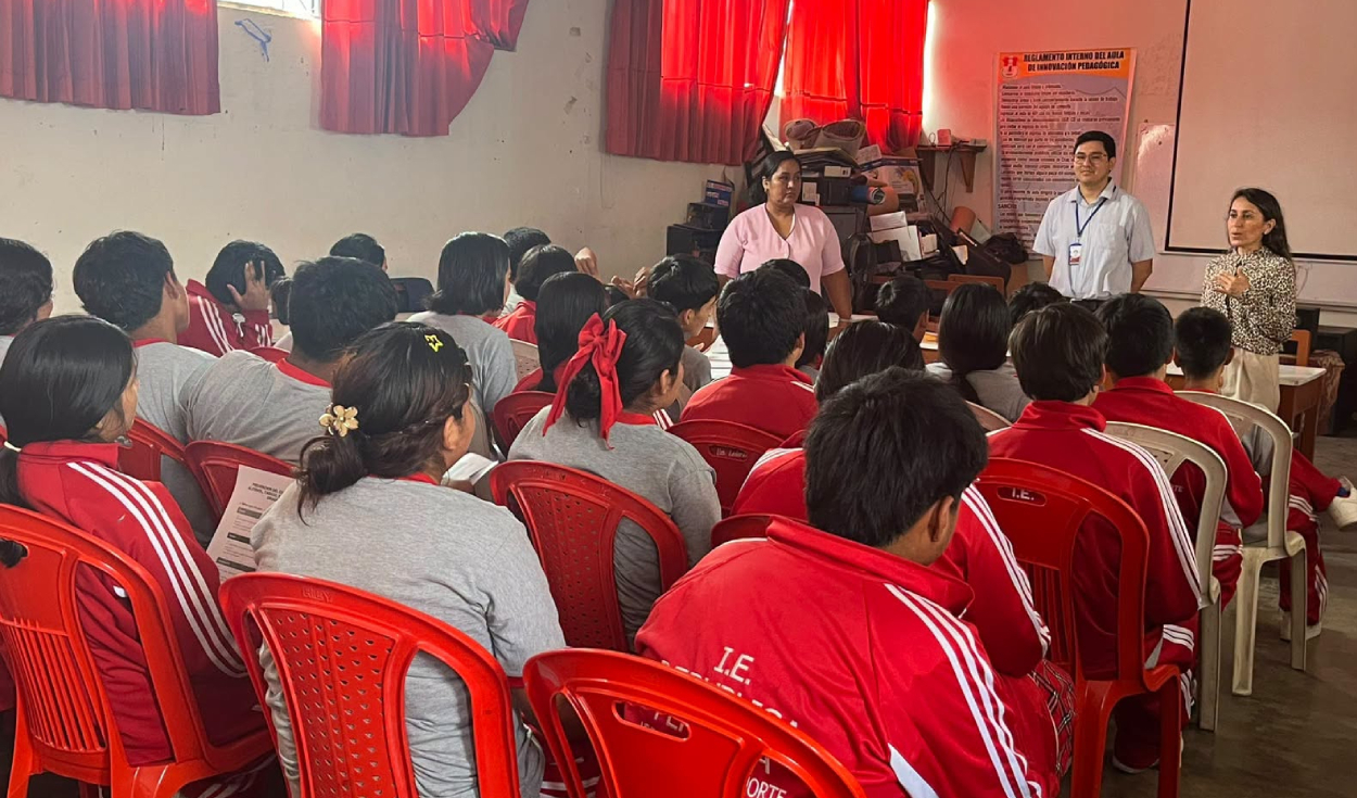 Chimbote: Corte del Santa brinda charlas sobre prevención de conflictos y consumo de drogas