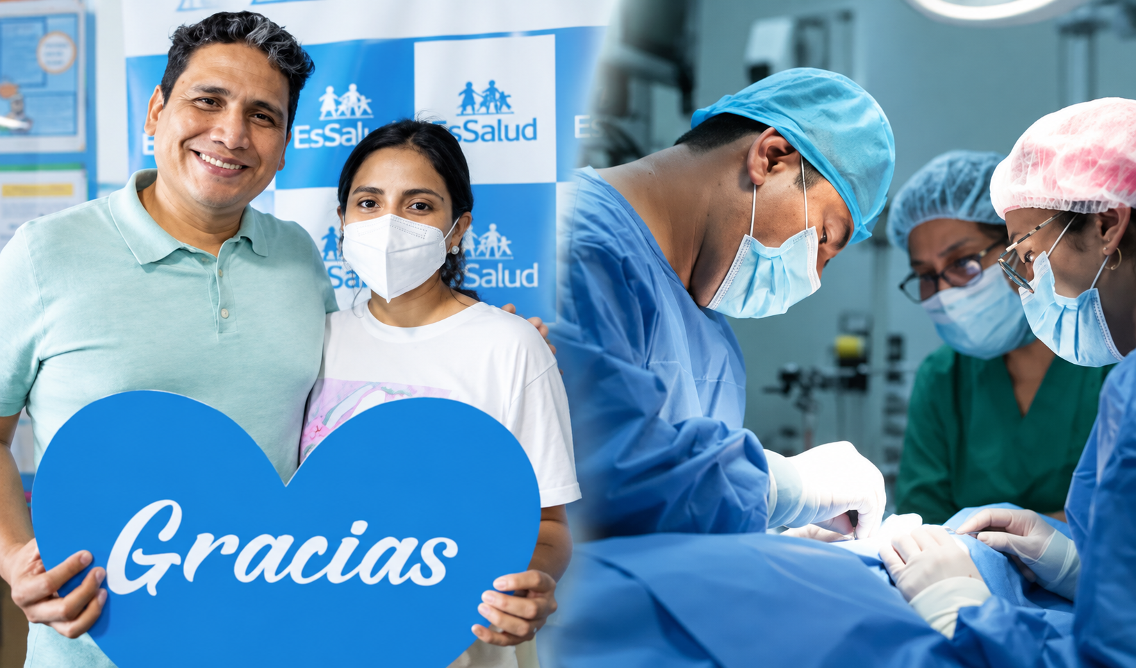 EsSalud: esposo dona riñón y salva la vida de su pareja tras exitoso trasplante en el Hospital Rebagliati
