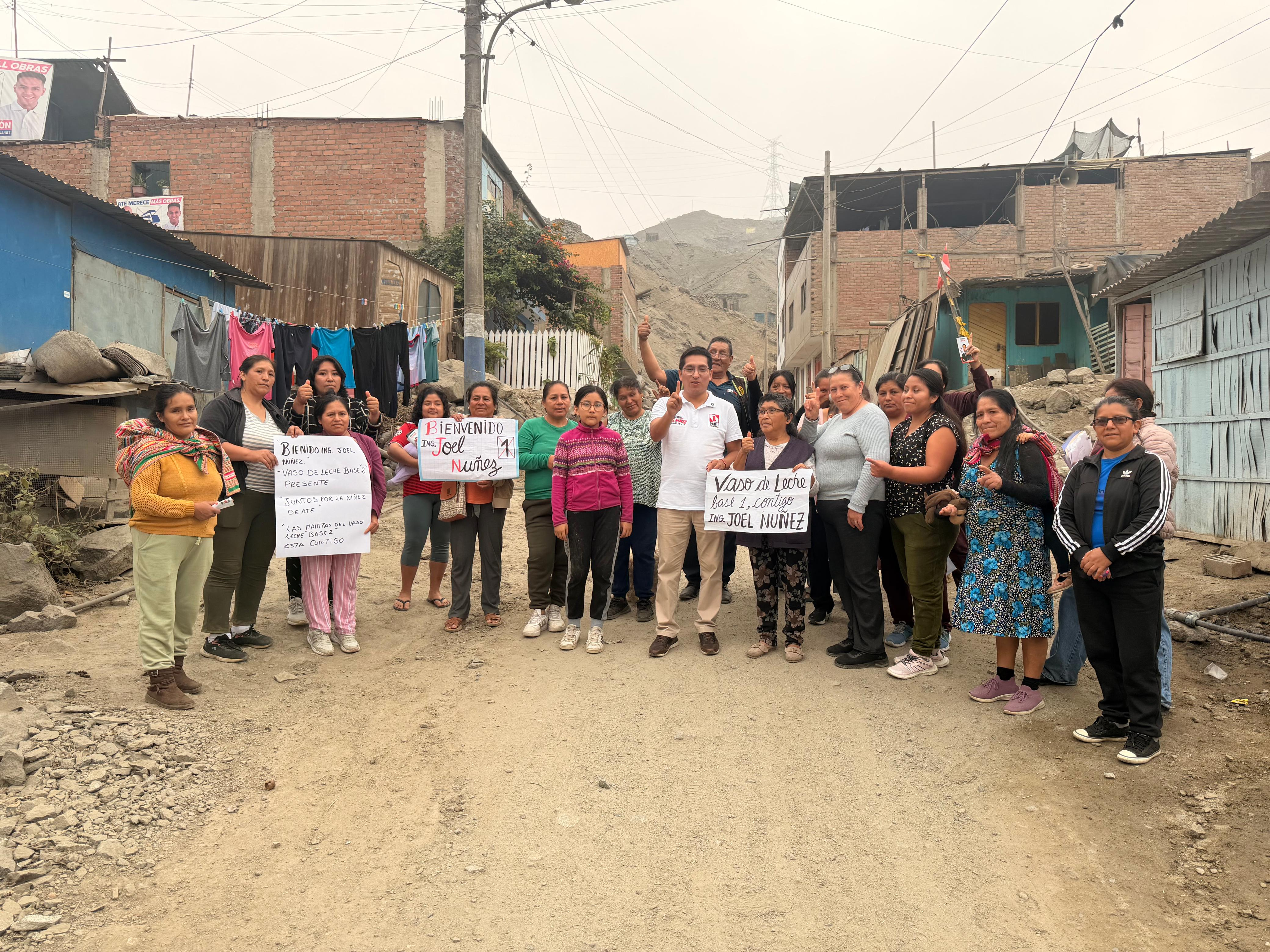 Ate: “De la seguridad de mis vecinos me encargo yo”, afirma Joel Núñez