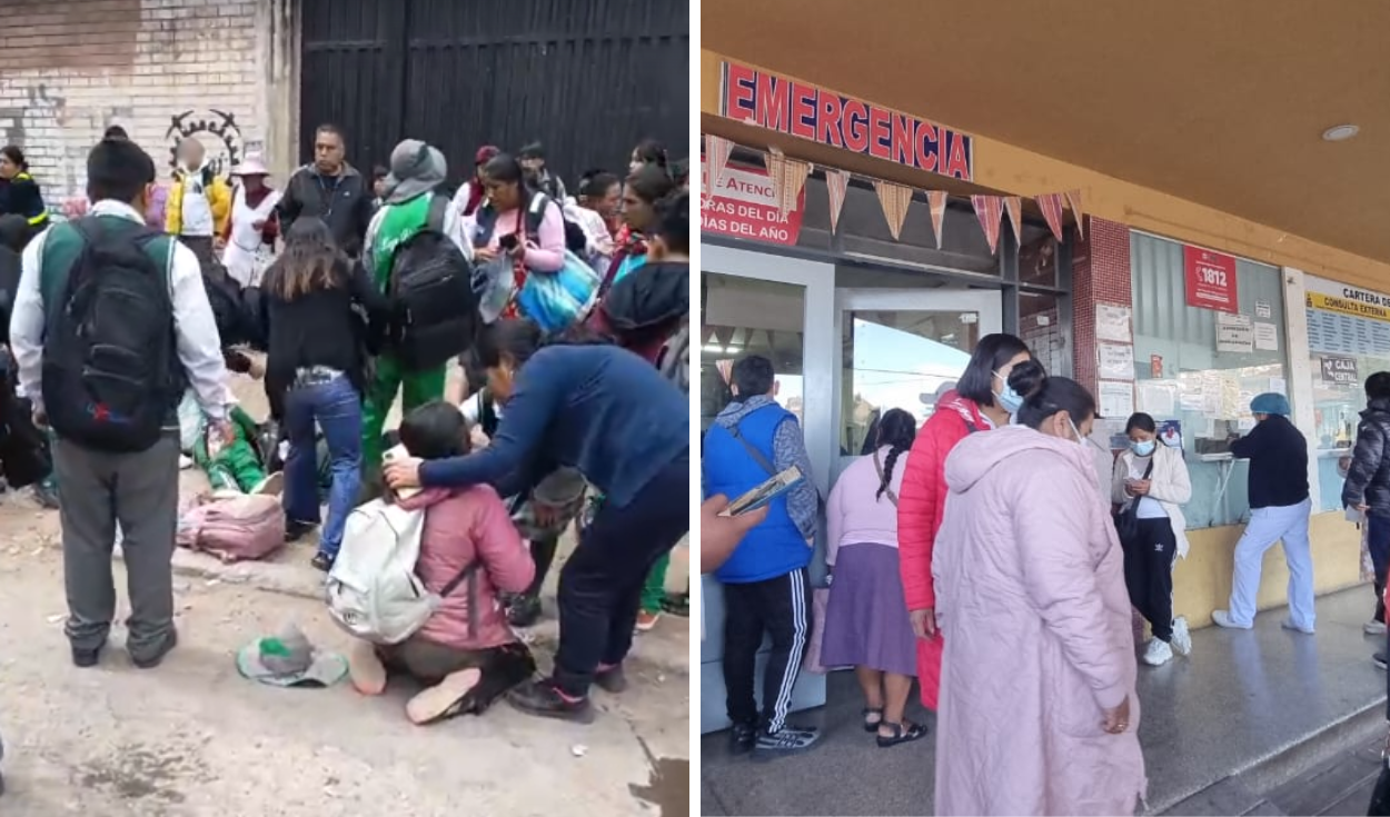 Cusco: atropello múltiple frente a colegio deja ocho escolares heridos y una mujer fallecida