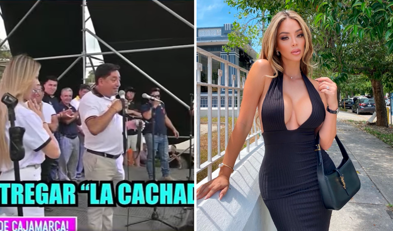 Sheyla Rojas es tratada de la peor manera por amigo de su novio Joaquín Ramírez en escenario de Cajamarca