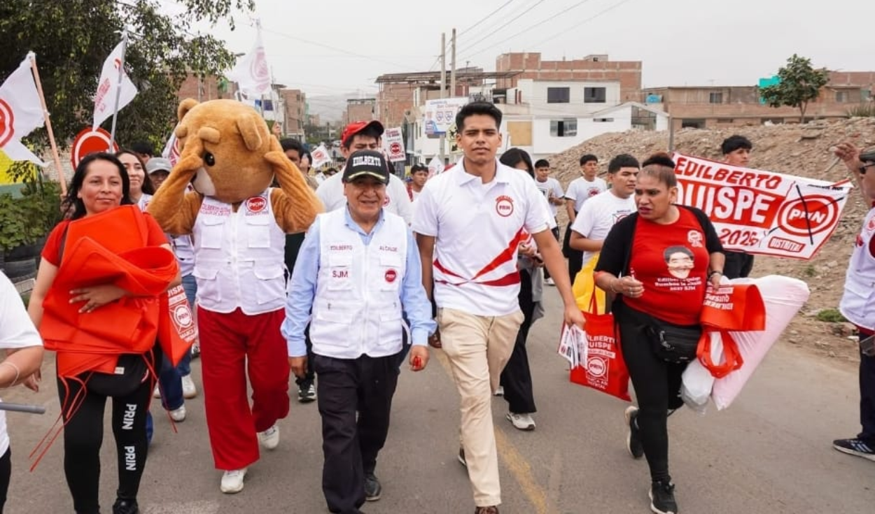 Candidato a alcaldía de San Juan de Miraflores por el PRIN: "Mi prioridad será tu seguridad y la de tu familia"