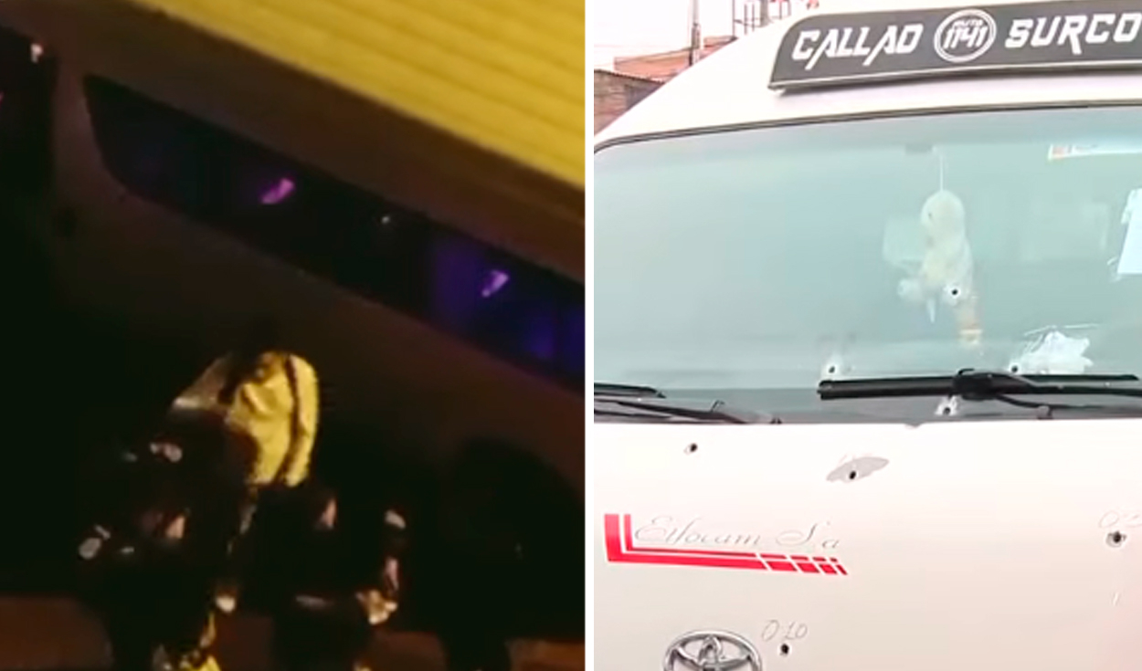 Ataque armado contra combi deja herido al conductor y dos pasajeros en plena ruta en el Callao