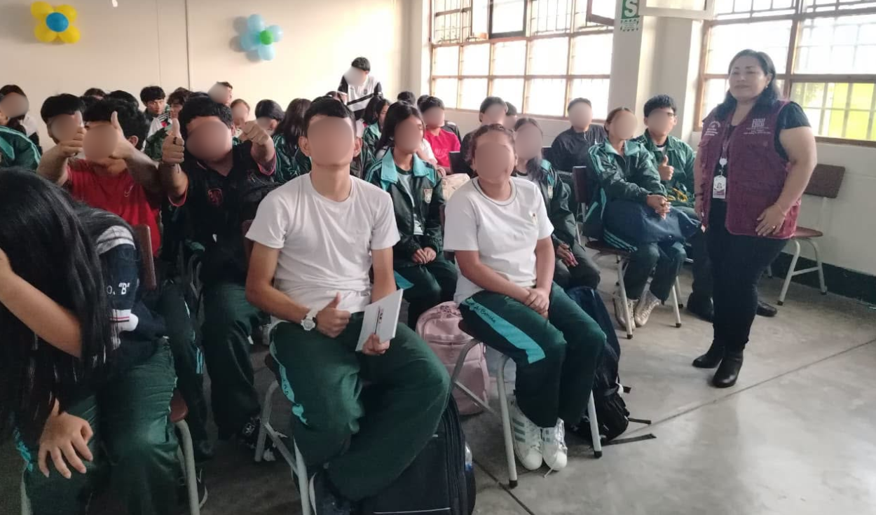 Chimbote: Corte del Santa orienta a estudiantes sobre prevención del consumo de drogas