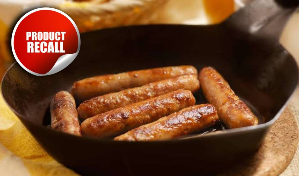 Anuncian el retiro de más de 2.000 libras de salchichas de cerdo en EE.UU.: Los alimentos estarían contaminados, según el USDA