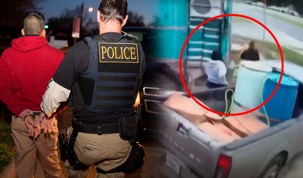 Terror para inmigrantes legales e indocumentados en EE.UU: Difunden video de extranjeros huyendo del ICE en esta ciudad