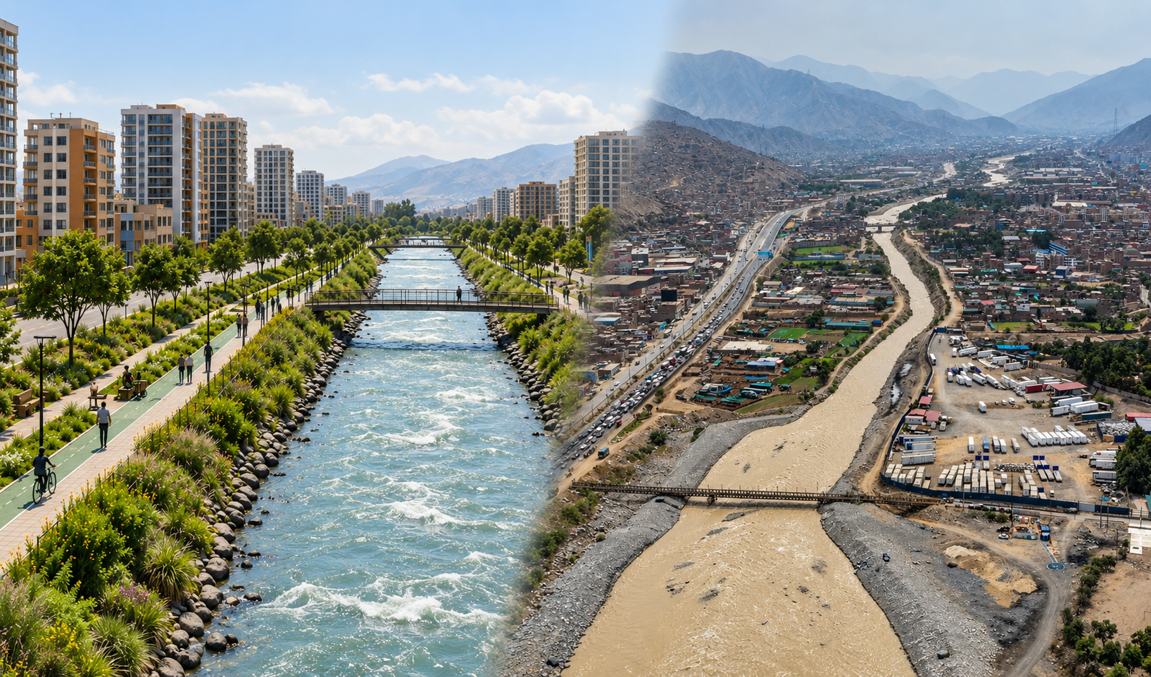 Proyectan 41 km de ciclovías, malecones y miradores en el río Rímac para SJL, Ate, Chaclacayo y Chosica en nuevo corredor turístico