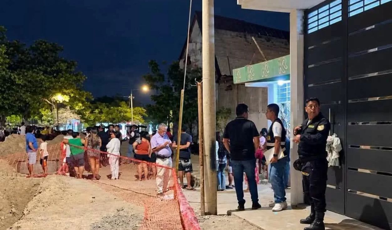 Sicario persiguió a hombre desde el bar hasta su vivienda y lo asesinó en Sullana, Piura