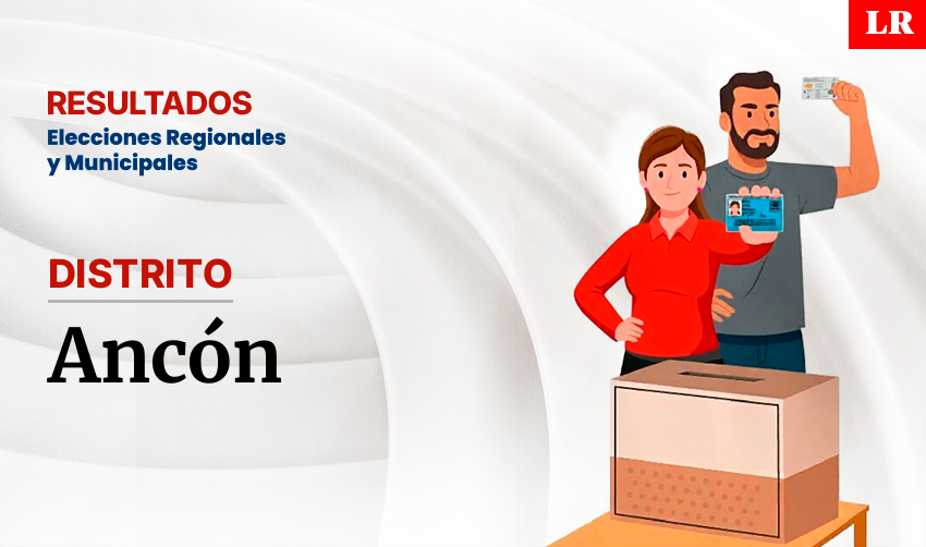 Resultados en Ancón, según la ONPE: conoce quién es el virtual alcalde del distrito