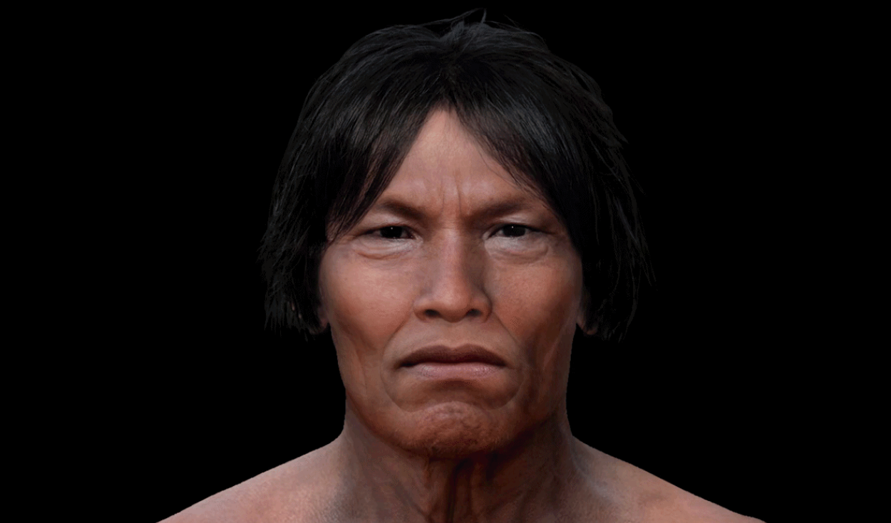 Científicos reconstruyen el rostro de un hombre que vivió en Ecuador hace 3.000 años y recrean su peinado tradicional