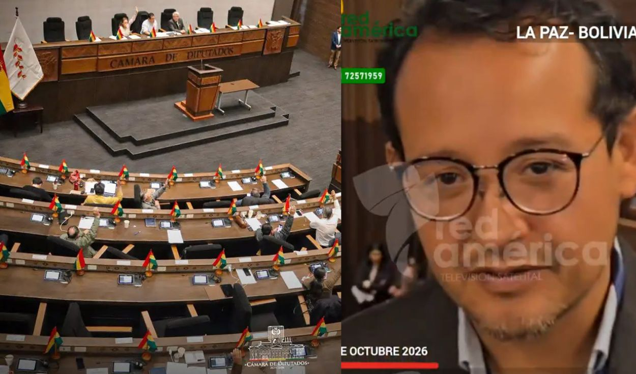 Diplomático peruano estuvo en el Congreso de Bolivia durante sesión por arresto de fiscal que investigaba a Cerimedo