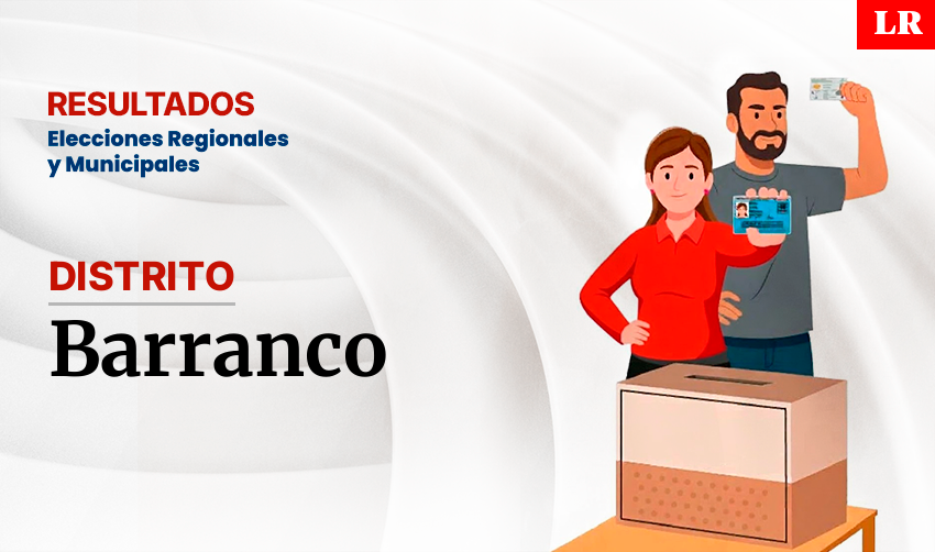 Resultados en Barranco, según la ONPE: conoce quién es el virtual alcalde del distrito