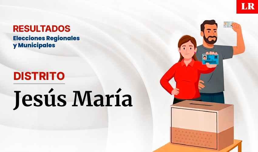 Resultados en Jesús María, según la ONPE: conoce quién es el virtual alcalde del distrito