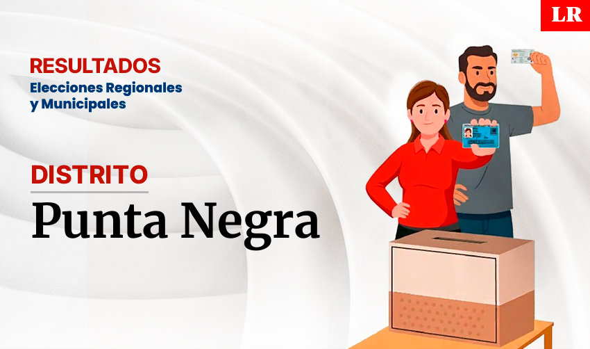Resultados en Punta Negra, según la ONPE: conoce quién es el virtual alcalde del distrito