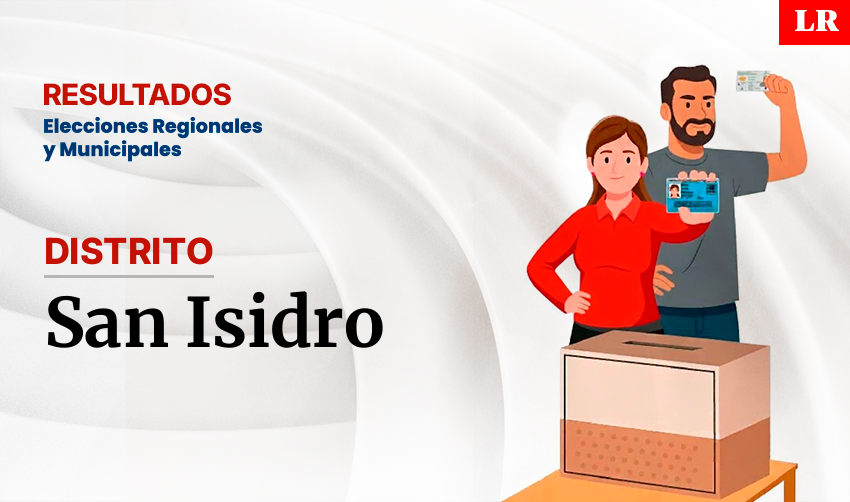 Resultados en San Isidro, según la ONPE: conoce quién es el virtual alcalde del distrito