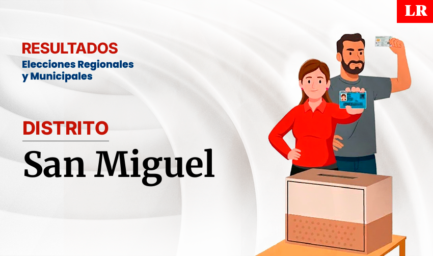 Resultados en San Miguel, según la ONPE: conoce quién es el virtual alcalde del distrito