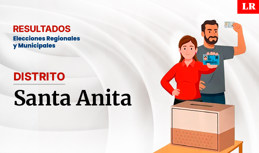 Resultados en Santa Anita, según la ONPE: conoce quién es el virtual alcalde del distrito