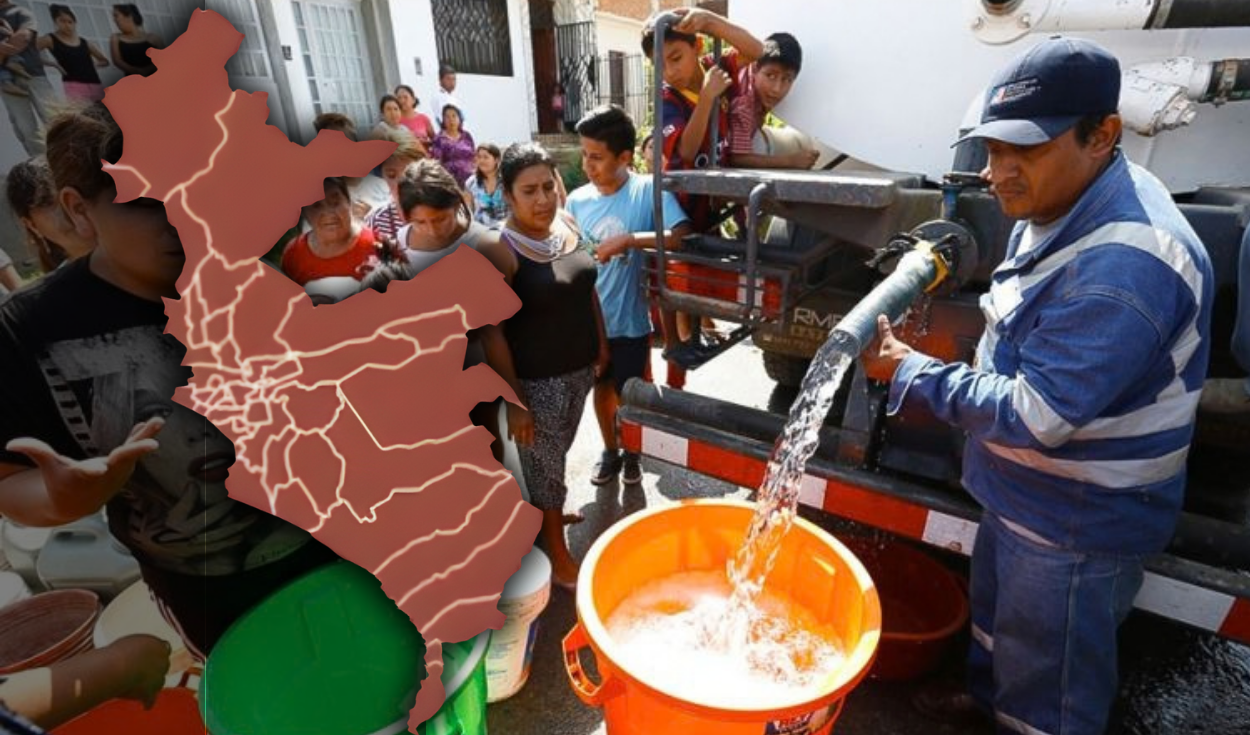 Estos distritos de Lima se quedarán sin agua hasta por 12 horas este lunes 5 de octubre, según Sedapal: revisa las zonas y horarios