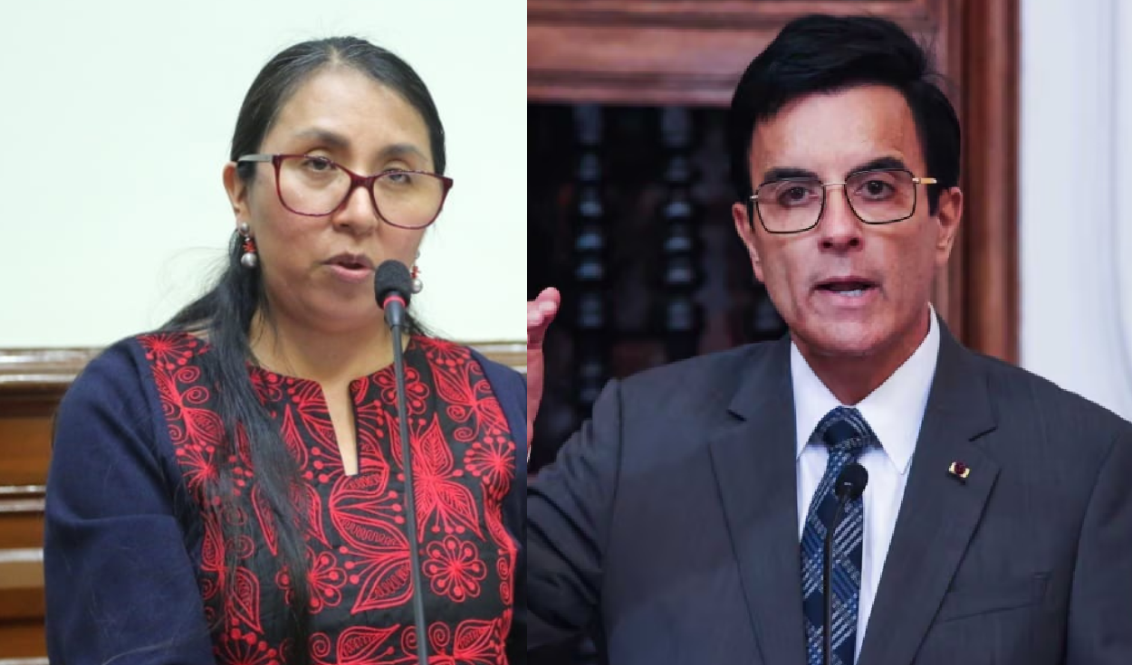 Ruth Luque acusa a Espá de mentir sobre el Escudo de las Américas: "No vamos a permitir que Perú actúe como colonia de EE. UU."