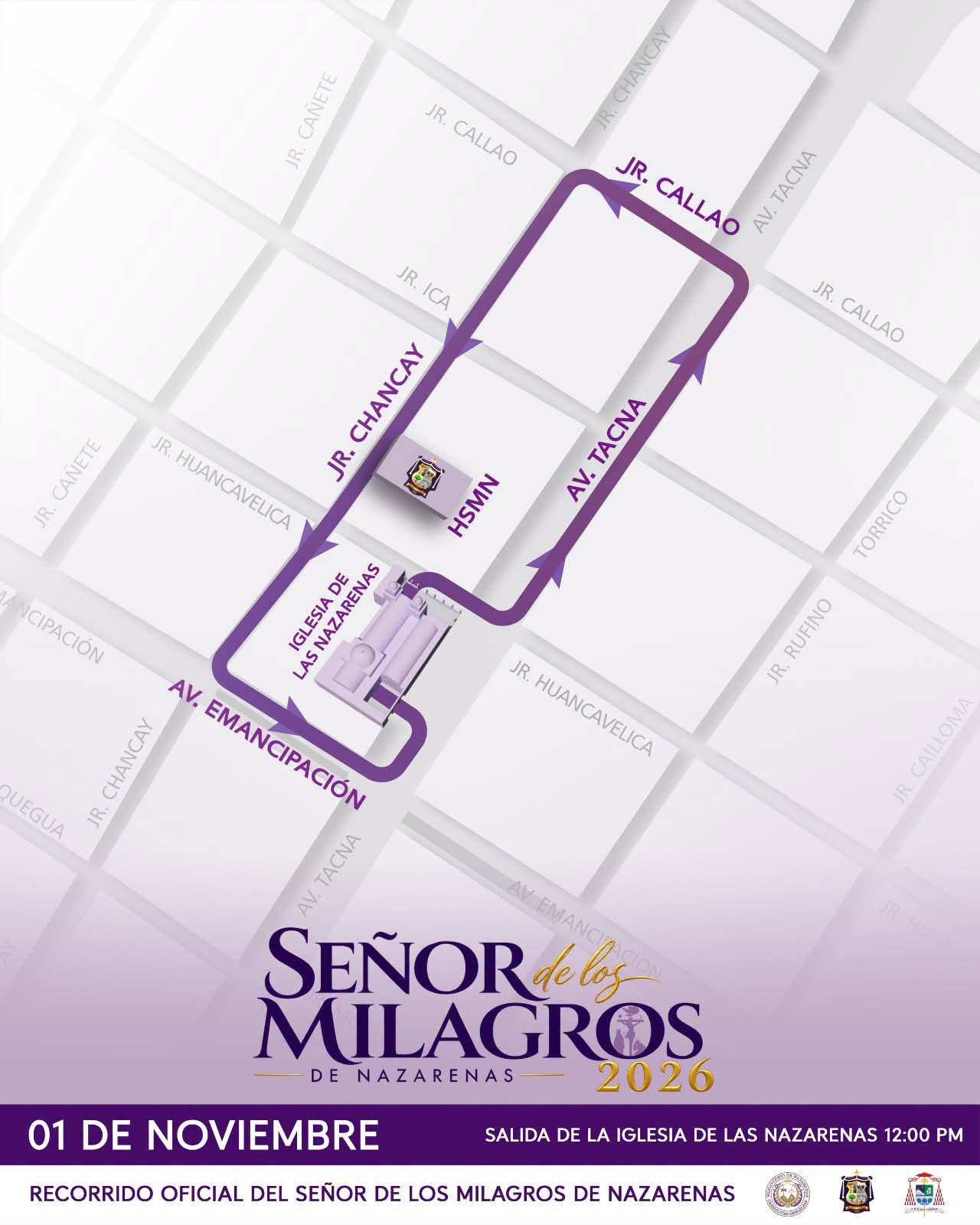 Ruta del 1 de noviembre