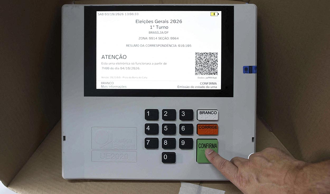 ¿Cómo votar en la urna electrónica de Brasil? Este es el orden para elegir presidente, gobernador y congresistas