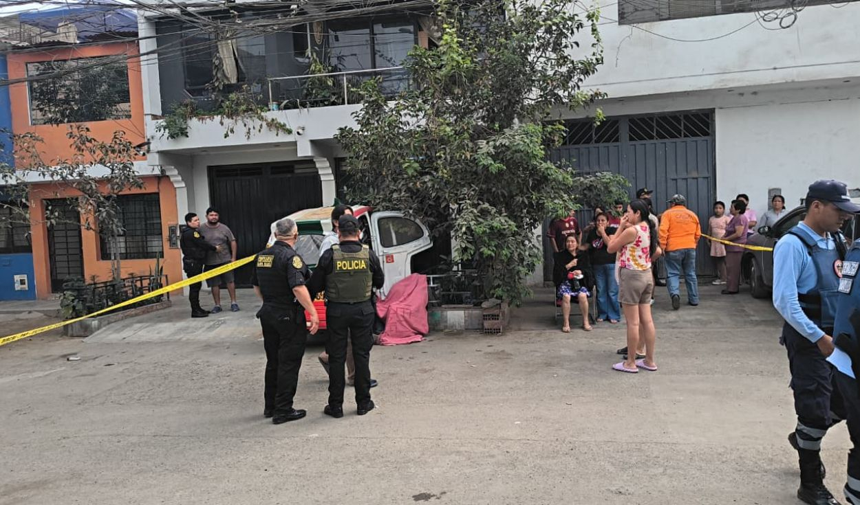 Asesinan a dirigente de mototaxistas a pocas cuadras de la Municipalidad de Carabayllo en plena jornada electoral