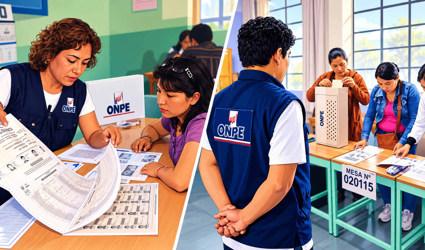 Miembros de mesa recibirán S/165: modalidades de pago, registro en ONPE y cobro en Banco de la Nación