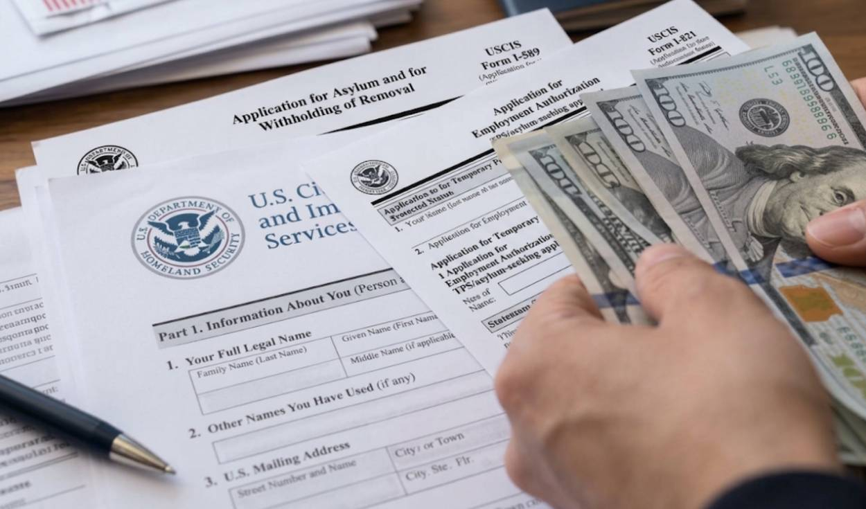 Atención inmigrantes | USCIS anuncia nuevo tarifario para el 2027: Cambiarán los montos para asilo, permiso de trabajo, TPS y otros en EE.UU.