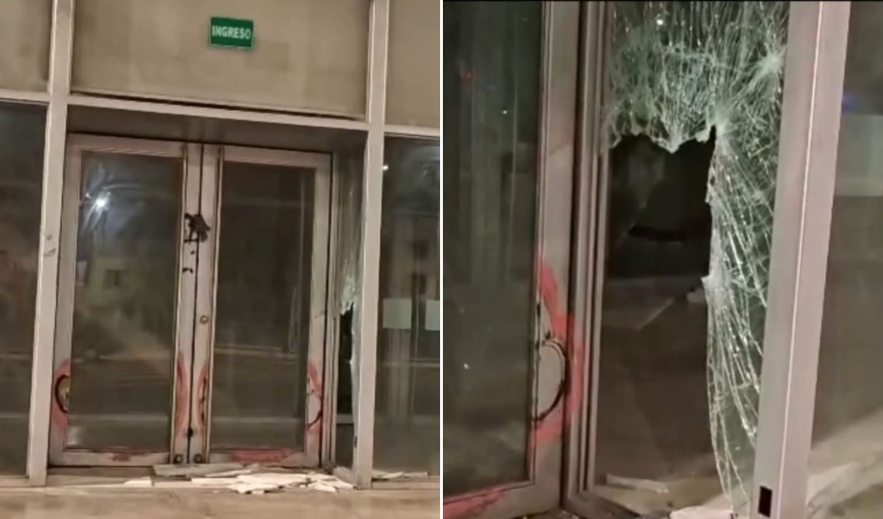 Delincuentes aprovechan elecciones en Comas para entrar a antiguo local bancario y robar objetos de alto valor