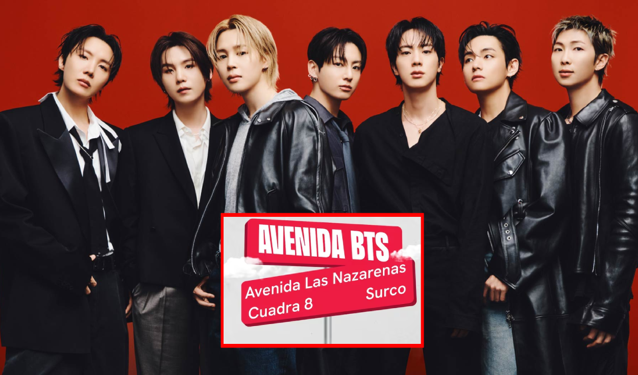 BTS ya está en Lima y recibe inesperado homenaje: una calle en Surco llevará el nombre del grupo