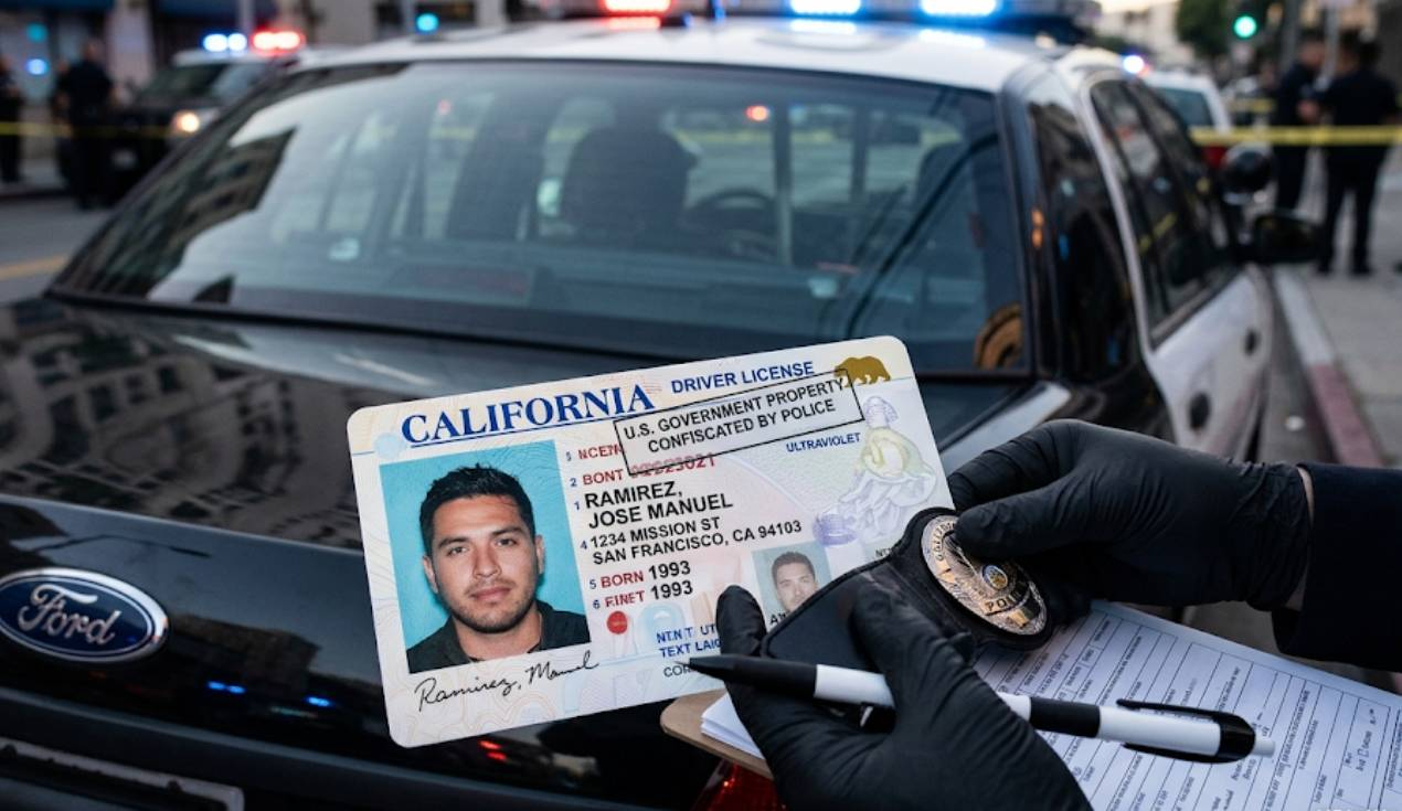 Alerta para conductores en California | Este error muy común puede hacer que te multen, te quiten tu auto y hasta suspendan su licencia