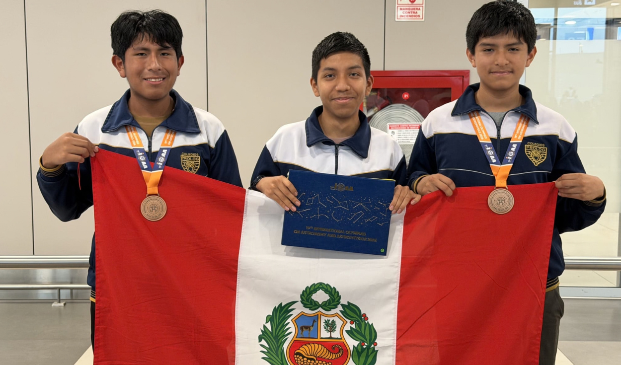Con más de 45 horas de estudio a la semana, jóvenes peruanos conquistan medallas en Física y Astronomía