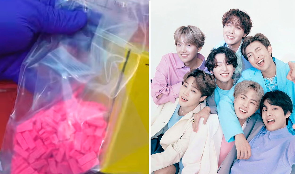 Detienen a dos sujetos que iban a fabricar éxtasis para venderlo en conciertos de BTS