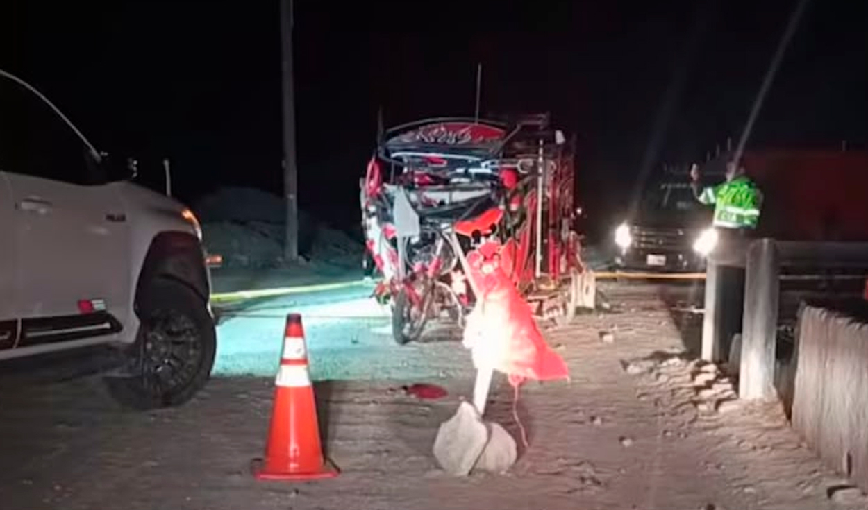 Arequipa: niño de 11 años muere tras violento choque entre trimoto y camión en Majes