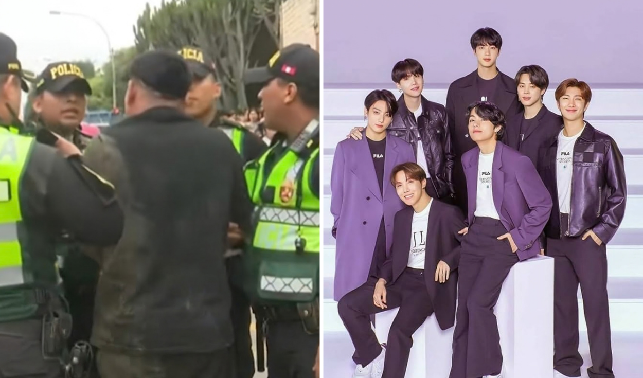 PNP interviene a presunto revendedor de entradas a concierto de BTS en San Marcos tras alterar el orden en las filas