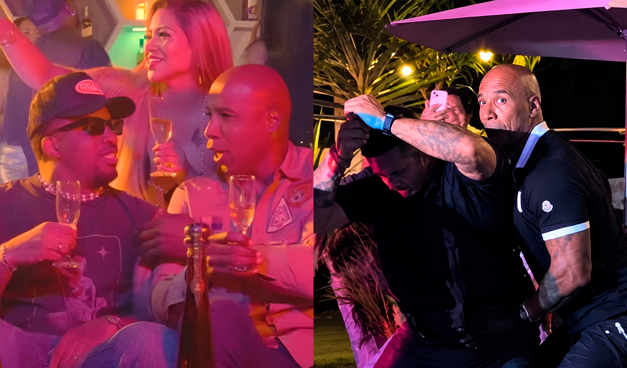 'Cuto' Guadalupe se robó el show en el cumpleaños del ‘Loco’ Vargas: “Ha podido festejar con los que él quería”