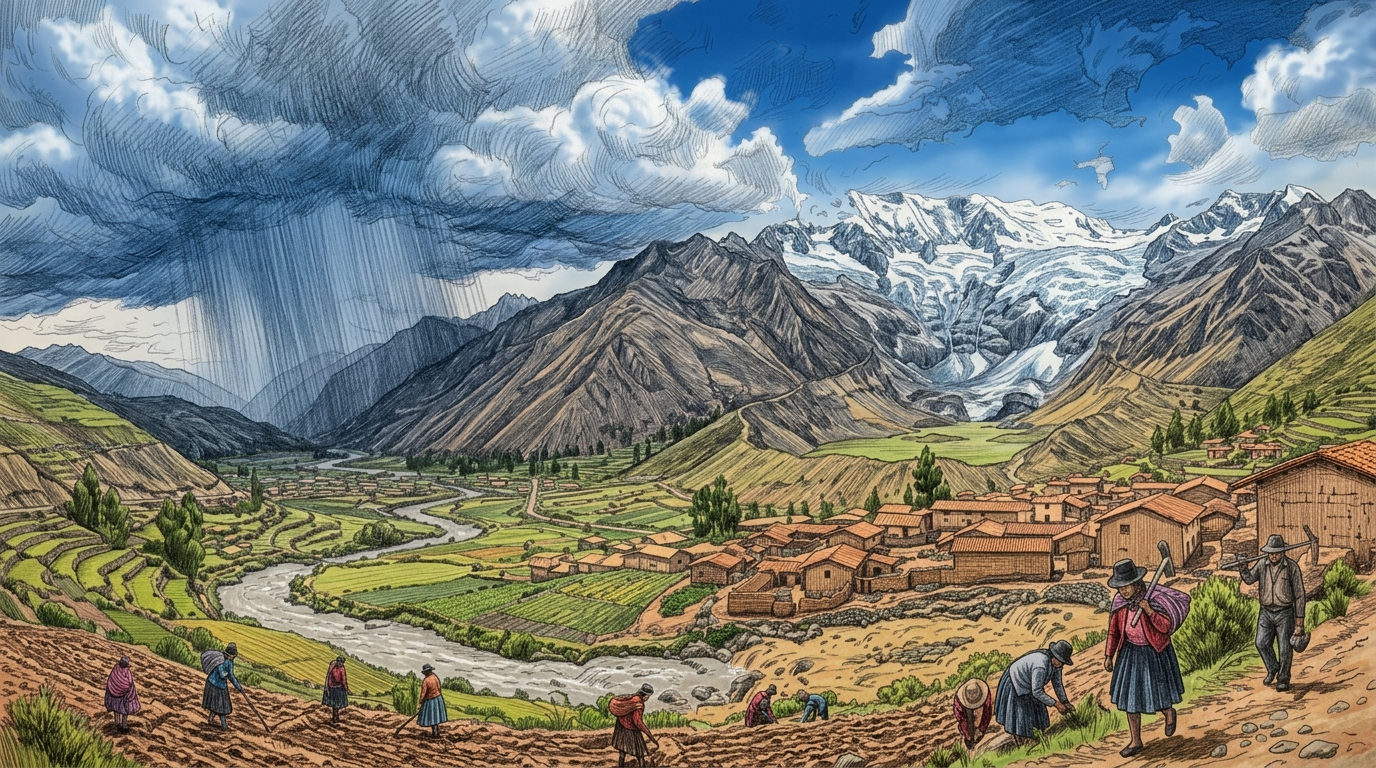 Perú: entre El Niño, el retroceso glaciar y la urgencia, por Julia Shimbo