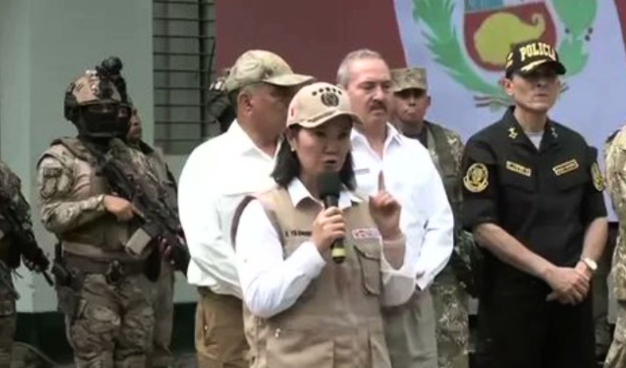Keiko Fujimori se reunió con presos del penal El Milagro en Trujillo: "Les he dicho pórtense bien"