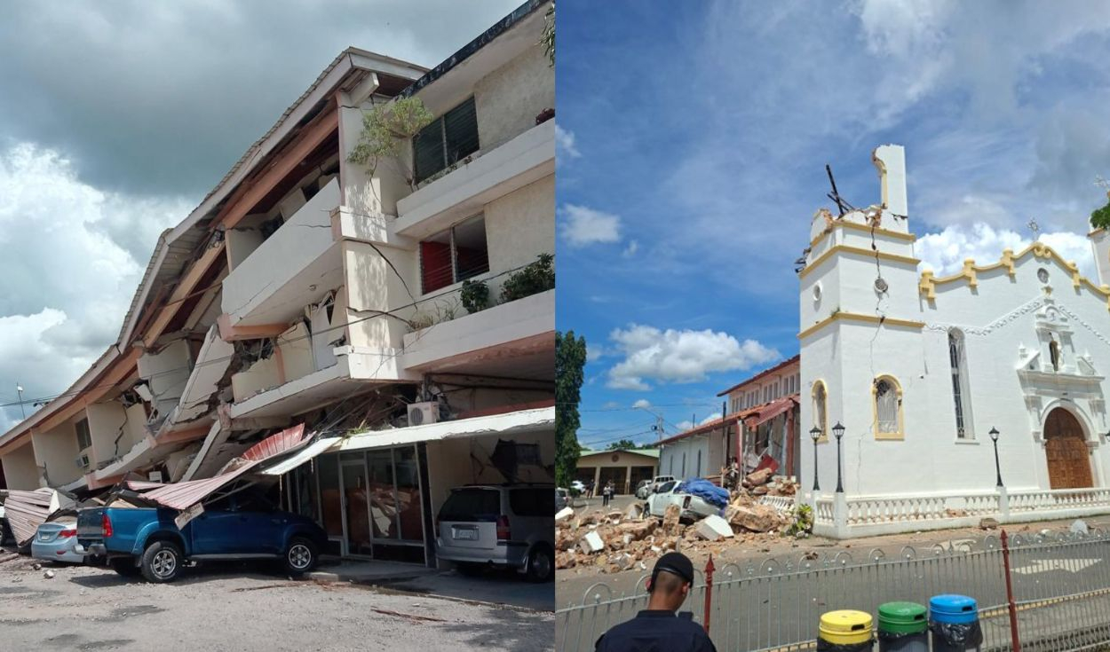 Panamá es sacudida por fuerte terremoto de 7,6 y se siente en varias zonas del país, según la USGS
