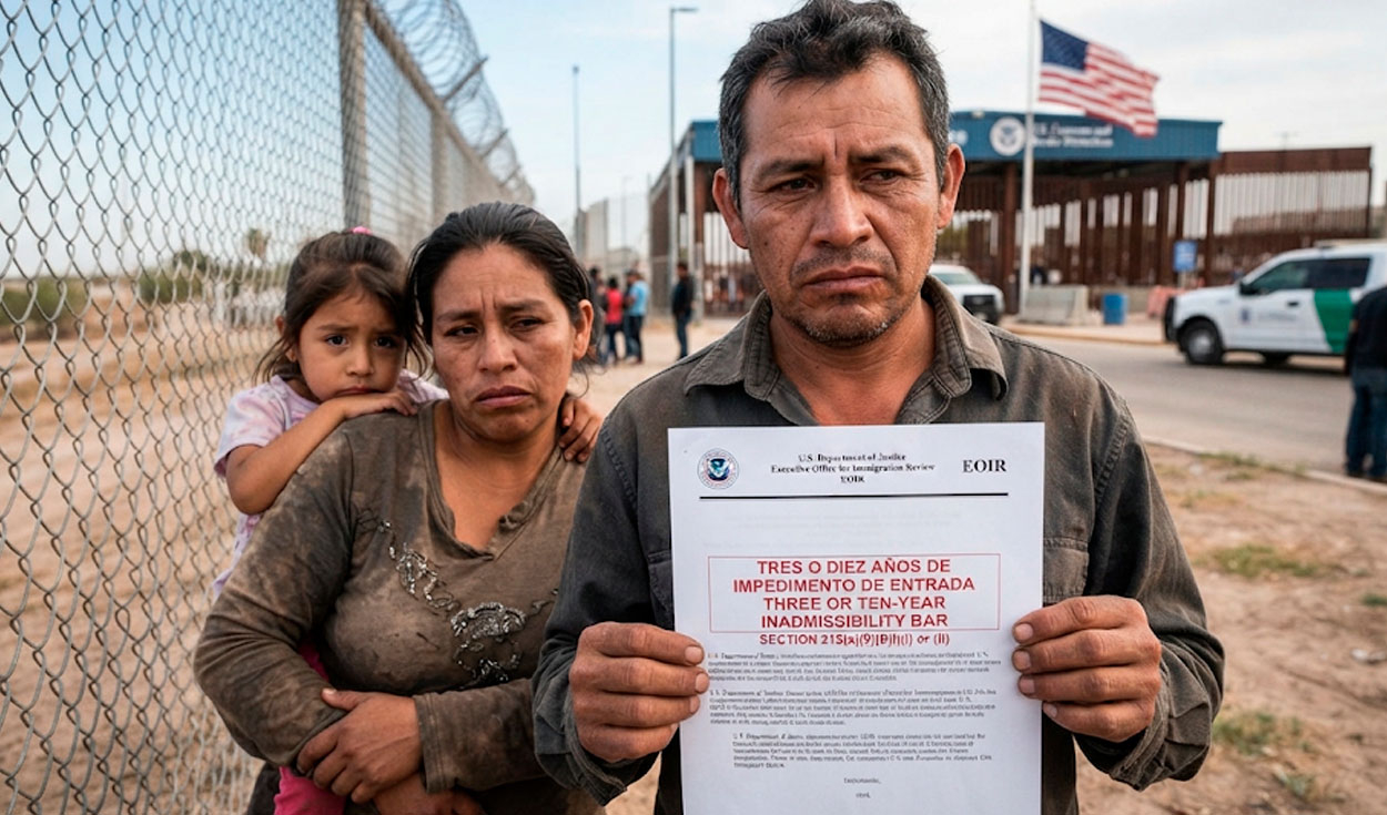 Alerta máxima inmigrantes | Así es el castigo de 3 y 10 años por presencia ilegal en EE.UU. y cómo se activa, según el USCIS