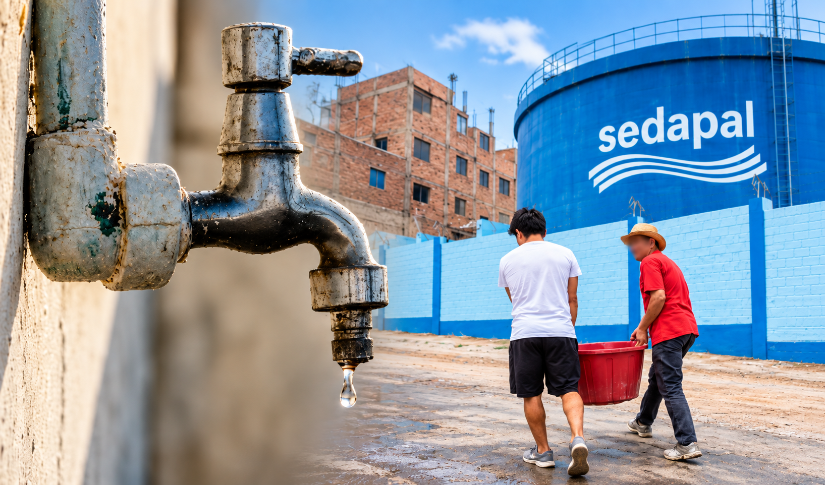 Tres distritos de Lima tendrán corte de agua este lunes 12 de octubre: revisa las zonas afectadas y los horarios