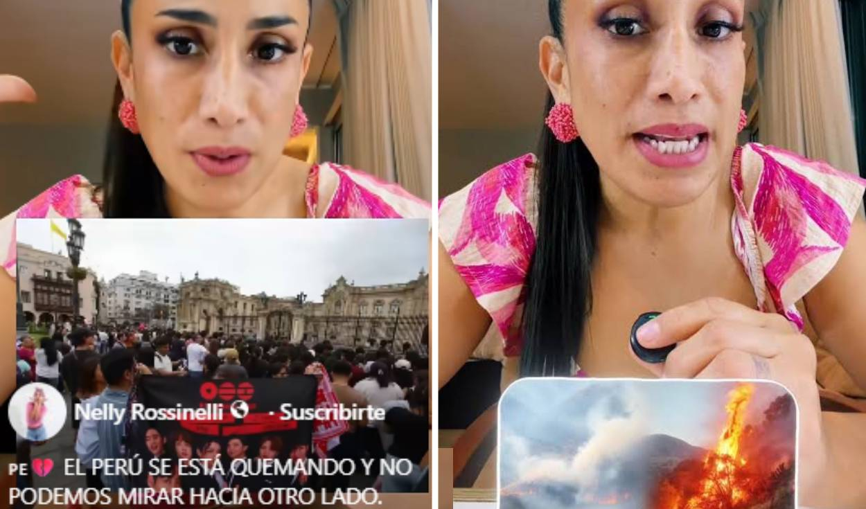 Nelly Rossinelli critica la falta de acción ante incendios forestales en Perú: "Otras cosas están acaparando la atención"