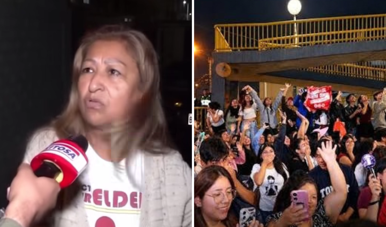 Vecina de San Marcos se enfrenta a fans de BTS y denuncia daños a jardines y propiedad privada