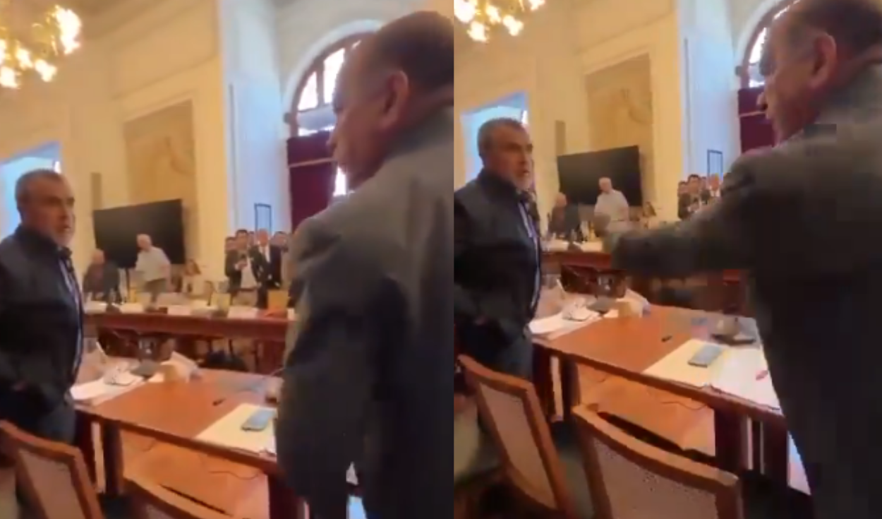 Videos muestran cómo se inició discusión en el Senado entre César Astudillo e Iber Maraví: "Cállese la boca"